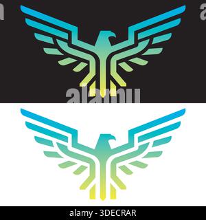 Wing Shield Strong Protection Guard Logo Vector Template Design Stock Vector