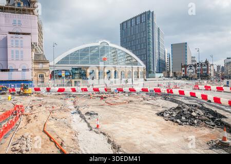 Liverpool Lime Street Station Stock Photo