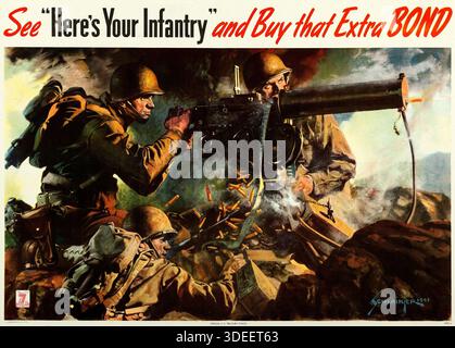 American World War II Propaganda Poster (U.S. Government Printing