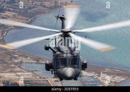 Italian Air Force AgustaWestland HH-139A (AW-139M) helicopters, also ...