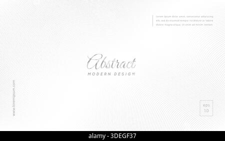 Line pattern. Abstract waves lines pattern. White background with wavy. Wave backgrounds. Light geometric texture. Curve shape. Tech stripe design Stock Vector