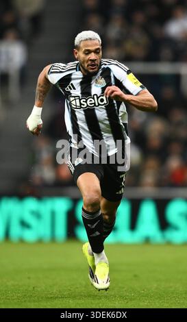 Newcastle Upon Tyne, UK. 07th Jan, 2026. Joelinton of Newcastle