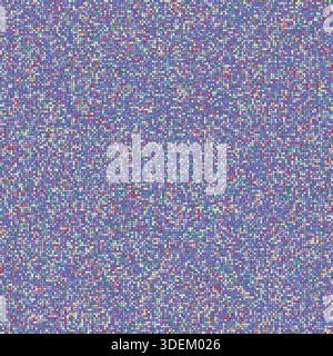 Abstract pattern featuring gradiented squares in multiple colors, including muted purple, lavender, and blue-gray, set against a matching background. Stock Vector