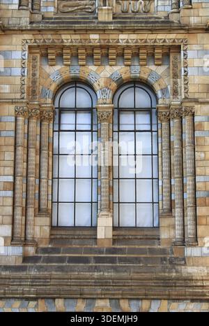 Window in europe london old red brick wall and historical Stock Photo ...