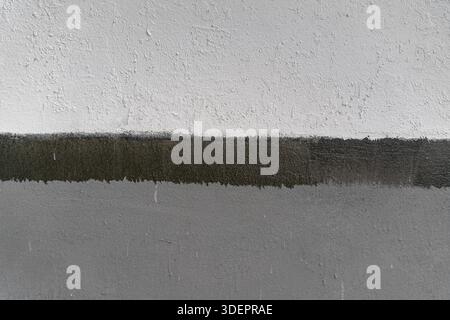 Texture of gray plaster. Abstract gray wall background. Stock Photo