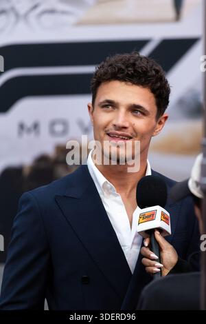 McLaren driver Lando Norris on day three of Formula One Aramco Pre ...