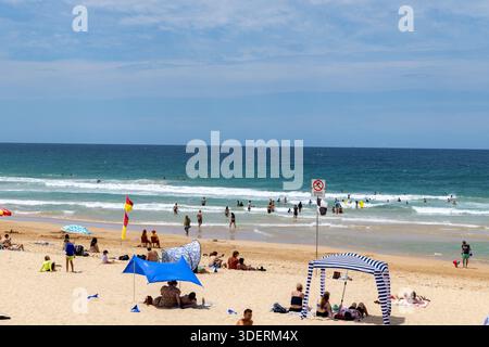 Manly beach,Sydney,Australia Stock Photo