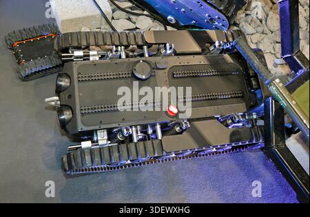 Xrc Robotics Close-up view of a XRC Robotics, High-performance, RHINO UGV ...