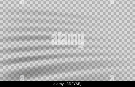 Transparent window shadow. Light effect overlay Stock Vector