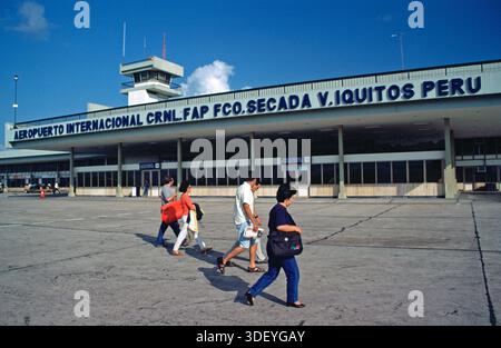 Airport, Iquitos, Peru, South America, September 1997, vintage