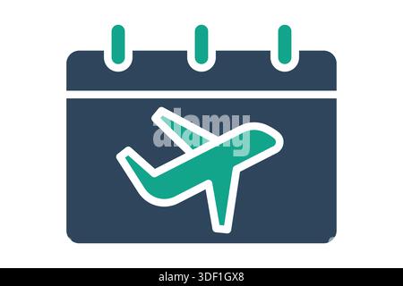 Paid time of icon. solid icon style. business elements vector illustration Stock Vector