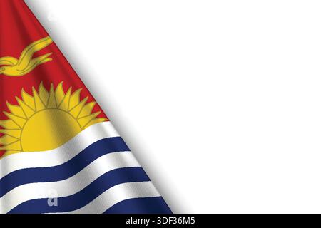 KIRIBATI Flag with Original color Stock Vector