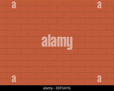 Wall Brick Design with Modern Texture Stock Vector