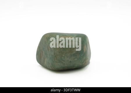 Amazonite stone isolated on white background Stock Photo