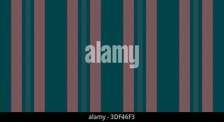 Dibrant stripe texture vector, retro fabric textile vertical. Clegance seamless lines background pattern in dark and red colors palette. Stock Vector