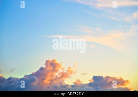 Wonderful colors in this sky replacement of New Zealand. Stock Photo