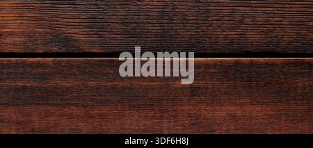 Dark Mahogany Wood Grain Texture with Natural Horizontal Lines and Rich Brown Color Stock Photo