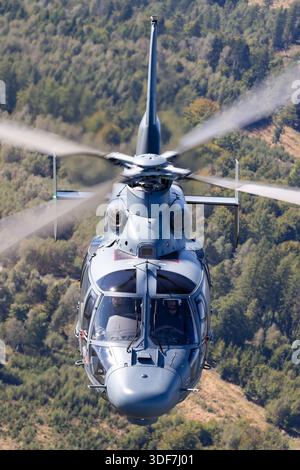 Air-to-air photograph of a Lithuanian Air Force Airbus Helicopters SAR ...