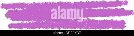Pink Chalk Stripe Sketch Banner Frame Stock Vector