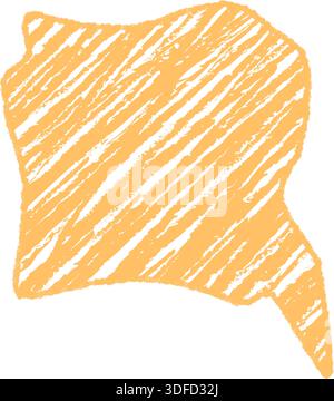 Organic Wavy Chat Bubble Sketch Stock Vector