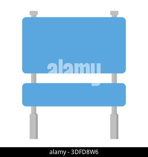 Outdoor Street lamps Isolated on White Background Stock Vector