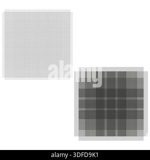Professional blurred grid Vector. Soft mesh patterns. Abstract square symbols. Modern unique graphic texture designs. EPS 10. Stock Vector