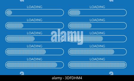 Percentage Diagrams Set for Infographic Templates Stock Vector