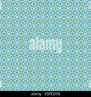Editable elements. Vintage seamless pattern, Stylish Geometric Background, Abstract Repeat Pattern, Illustration, Vintage Design, Geometrical Flowers. Stock Vector