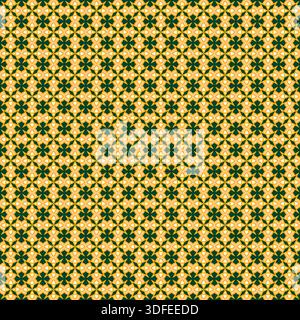 Editable elements. Vintage seamless pattern, Stylish Geometric Background, Abstract Repeat Pattern, Illustration, Vintage Design, Geometrical Flowers. Stock Vector