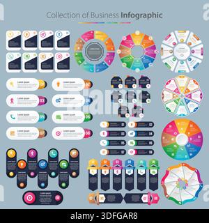 Infographic Design Vector of Elements can be Used for Business Marketing Stock Vector