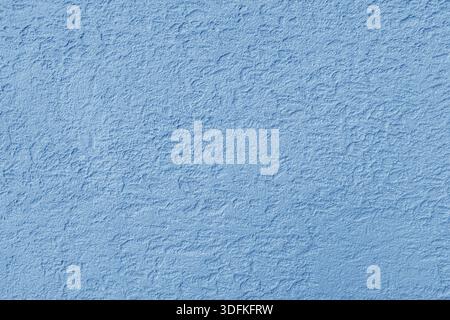 Texture of blue rough plaster. Abstract design background. Stock Photo