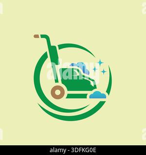 car wash logo design vector logo business clean logo design Stock Vector