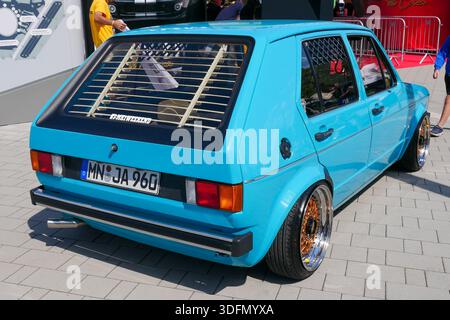 Volkswagen Golf Mk1 rabbit pimped at RS Event The Cream show at ...