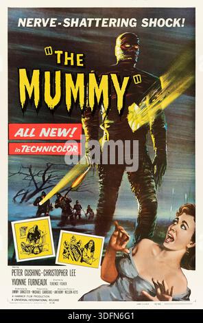 THE MUMMY HAMMER FILM PRODUCTIONS CHRISTOPHER LEE Date: 1959 Stock ...