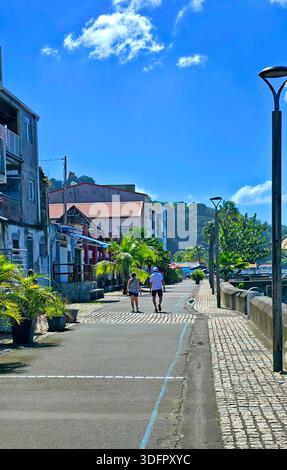 St. Pierre Martinique Caribbean Island French Republic Collectivity Territory 01.02.2026 Stock Photo