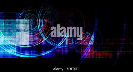 Technical Blueprint Pattern Background Designed Specifically For Engineering Projects Stock Photo