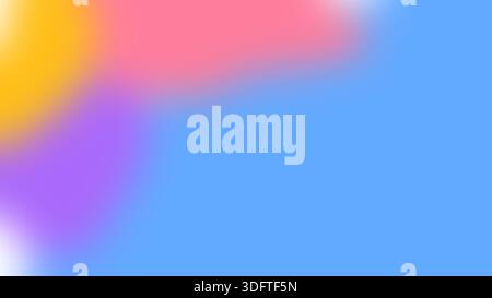 Abstract background holographic iridescent gradient with smooth, rainbow foil colour pastel, Fluid color for tech backgrounds Stock Photo
