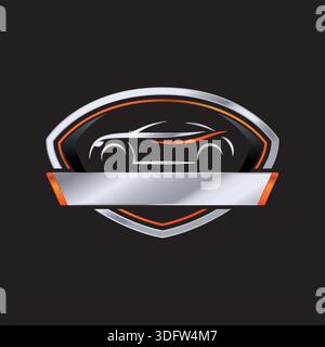 Logo for a car dealership vector illustration Stock Vector