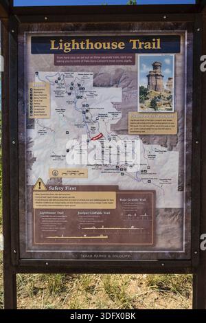 National Trail sign, Tower Rock State Park, Lewis and Clark National ...
