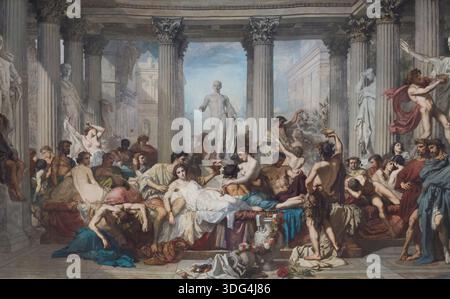 The Romans of the Decadence Stock Photo - Alamy