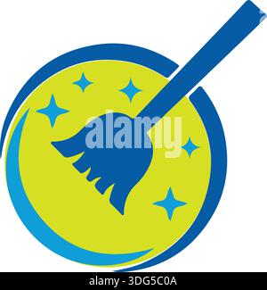 Home Cleaning logo vector Stock Vector