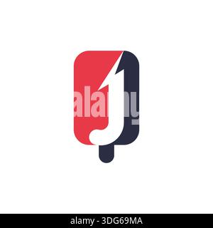 Versatile JQ QJ Monogram Logo for All Industries Stock Vector