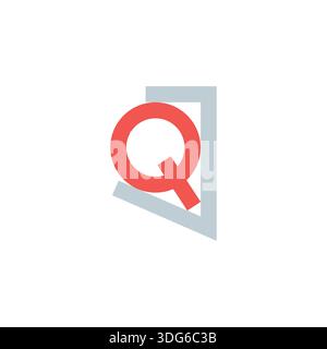 Versatile JQ QJ Monogram Logo for All Industries Stock Vector