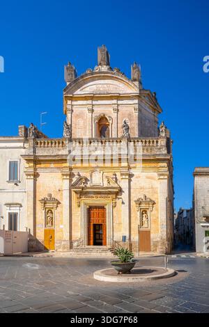 Chiesa della Madonna del Carmine, Church of Our Lady of Mount Carmel, Manduria, Taranto, Apulia, Italy Stock Photo