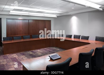 Large conference room, USA Stock Photo