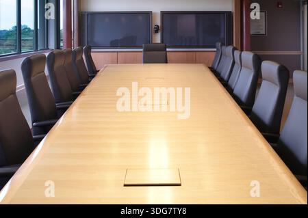 Large conference room, USA Stock Photo