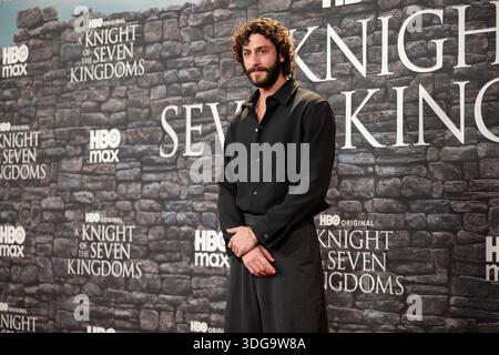 Rome, Italy. 15th Jan, 2026. Lorenzo de Moor attends the ''A Knight of the Seven Kingdoms'' premiere at Space Cinema Moderno Roma in Rome, Italy, on January 15, 2026. (Photo by Luca Carlino/NurPhoto)0 Credit: NurPhoto SRL/Ģ����ý Live News Stock Photo