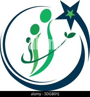 LOGO DESIGN UNIQUE LOGO SHAPE LOGO Stock Vector