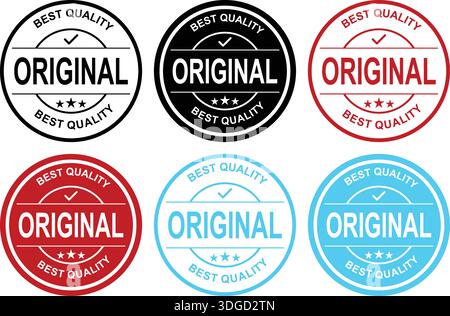 100 Percent Natural Ingredients Badges with Leaf Symbol Stock Vector