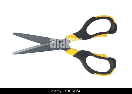 Open scissors  isolated on white background Stock Photo